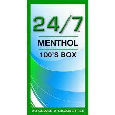24/7 MENTHOL 100BOX