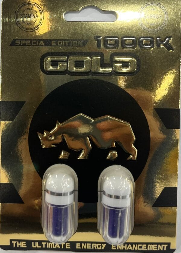 RAHINO GOLD 24CT DOUBLE 1000K