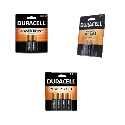 DURACELL AA And AAA