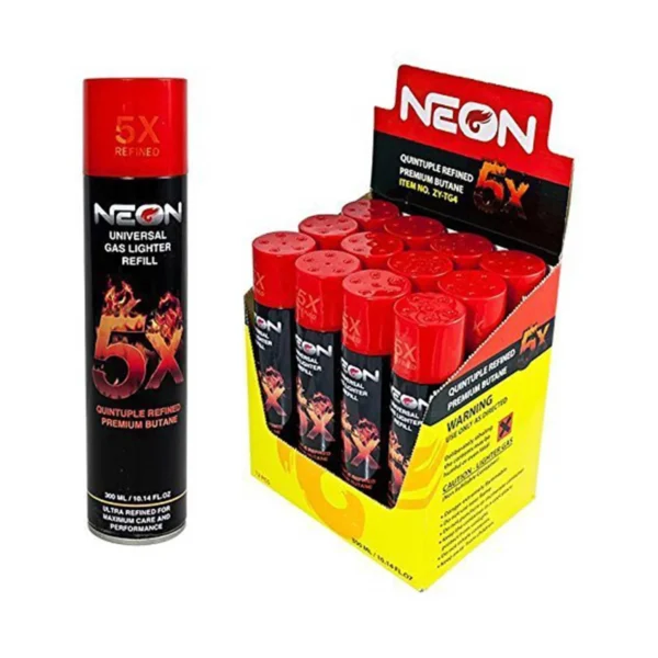 NEON 5X BUTANE 12CT