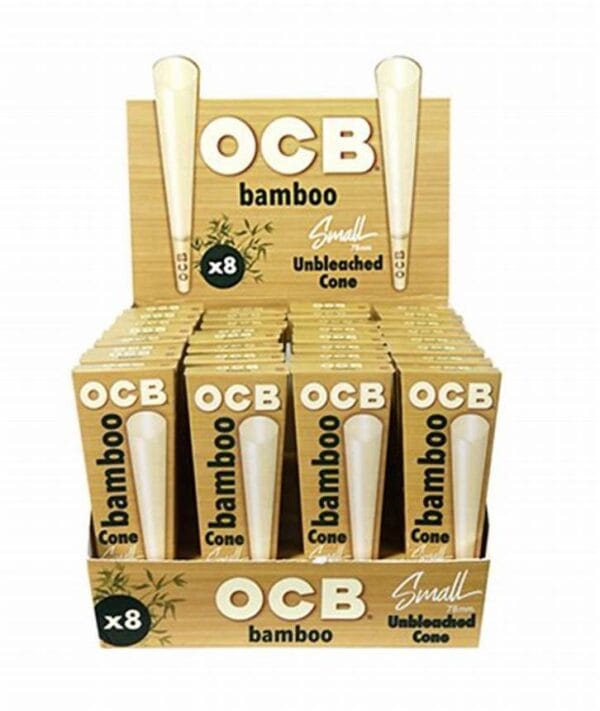 OCB BAMBO0 SMALL UNBLEACHED CONE 32X8