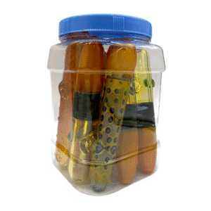 3.5'' MIX FANCY PIPE 45CT JAR