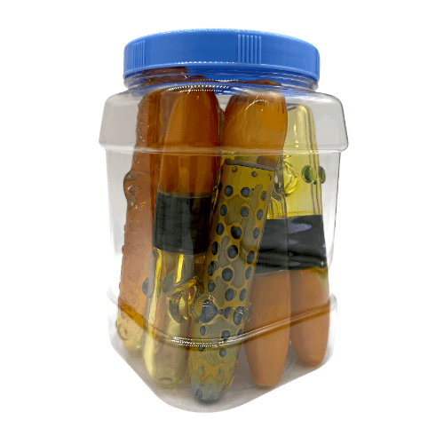 3.5'' MIX FANCY PIPE 45CT JAR