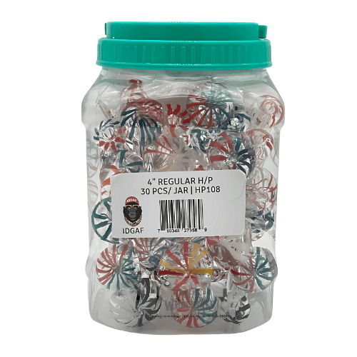 4'' MIX HAND PIPE HP128 25CT JAR