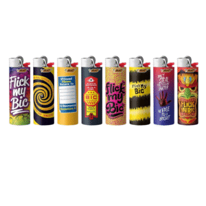 BIC LIGHTER DESIGNER 50CT FLICK UR BIC (LCWT1FS)