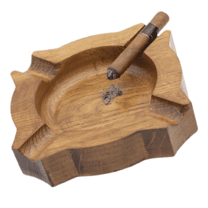 BIG WOODEN ASHTRAYS