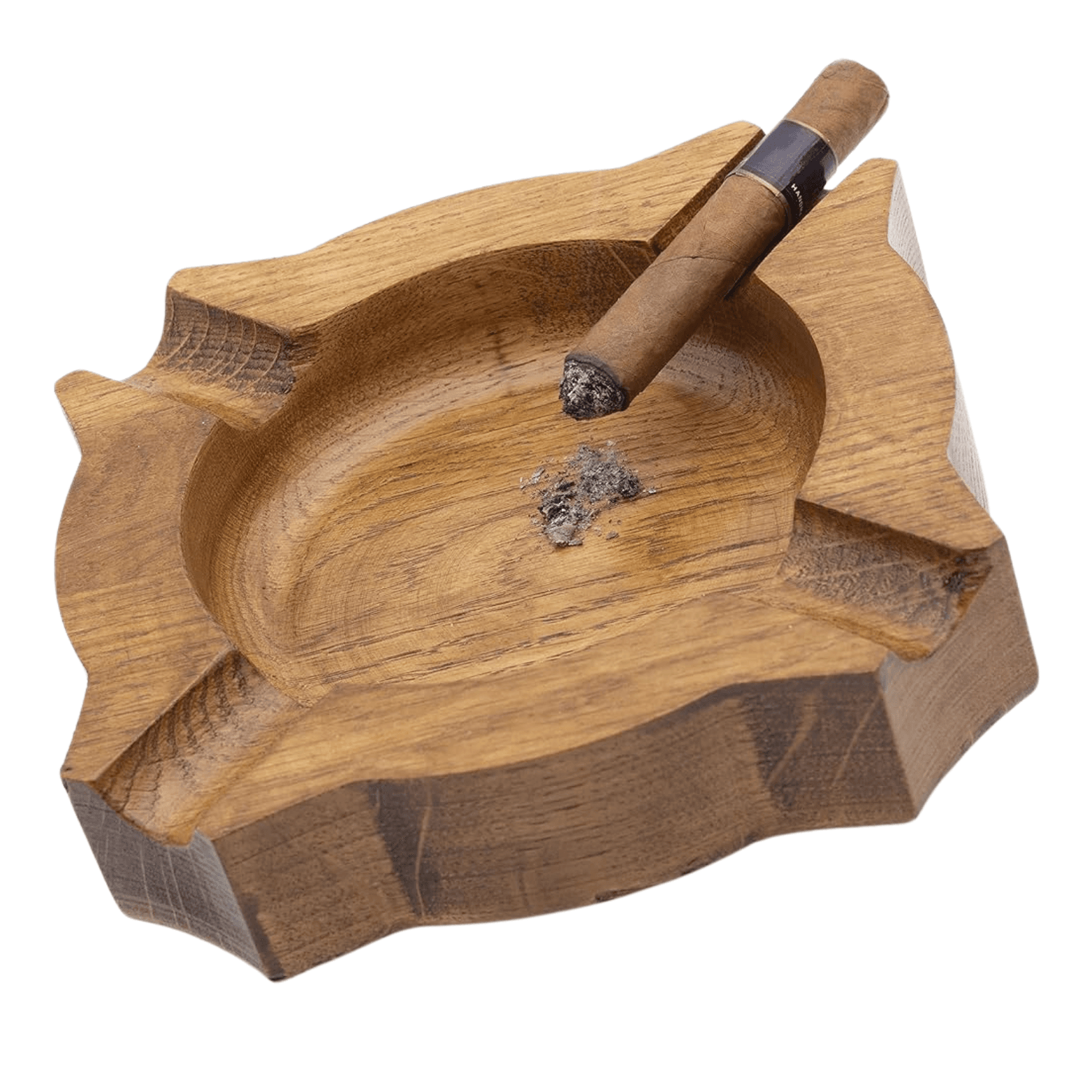 BIG WOODEN ASHTRAYS