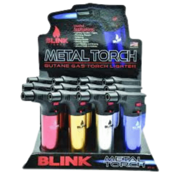 BLINK DUAL METAL LIGHTER 12CT