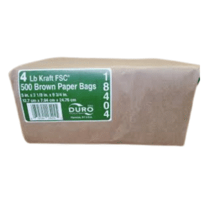 BROWN BAG 4LB 500CT