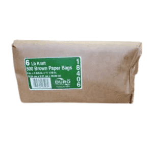 BROWN BAG 6LB 500CT