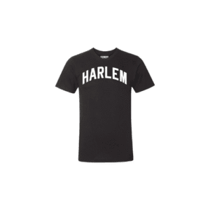 HARLEM T-SHIRT BLACK ROUND NACK