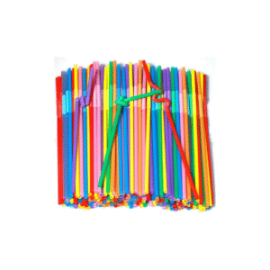 HS PLASTIC STRAW BOX 100CT