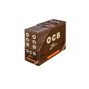 OCB UNBLEACHED ROLLING PAPER+TIPS