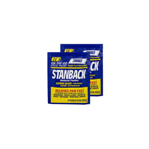 STANBACK 6PK 12CT