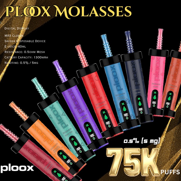 PLOOX X HOOKAH VAPE 75K