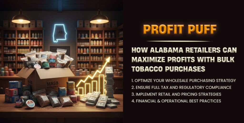 "Profit Puff: How Alabama Retailers Can Maximize Profits with Bulk Tobacco Purchases