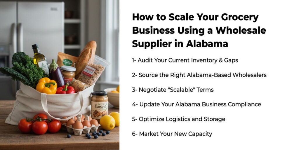 Grocery Business Using a Wholesale Supplier in Alabama