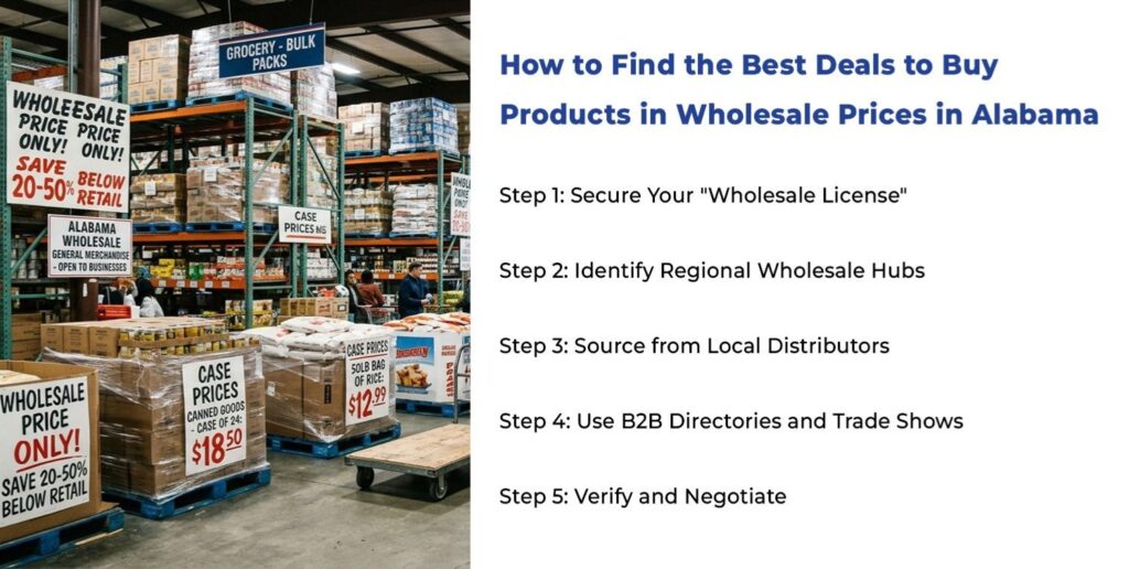 Best Deals to Buy Products in Wholesale Prices in Alabama