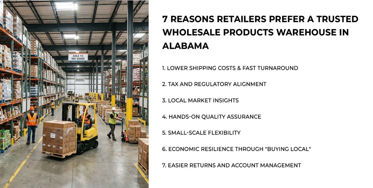 7 Reasons Retailers Prefer a Trusted Wholesale Products